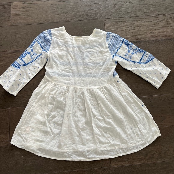 Womens Anthropologie cotton Peplum with sleeves - Picture 8 of 9